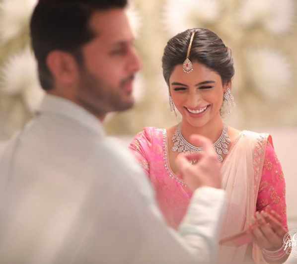 Nithiin Reddy and Shalini Kandukuri